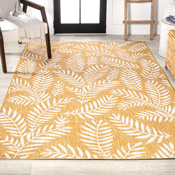 Nevis Palm Frond Indoor/outdoor Area Rug